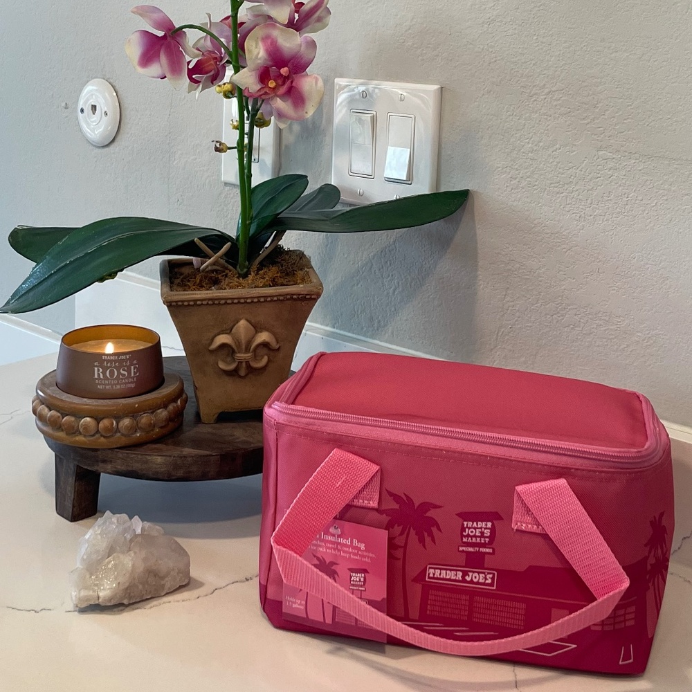 Trader Joe’s | NWT Limited Edition Valentine’s Day Pink Mini Cooler Tote